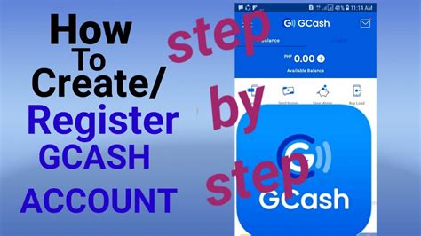 register gcash account|how to make gcash account.